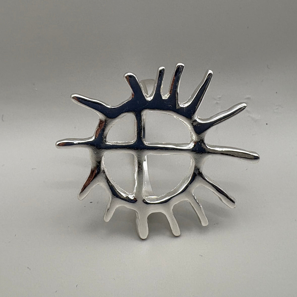Beaivi sámi sun shawl ring- New design