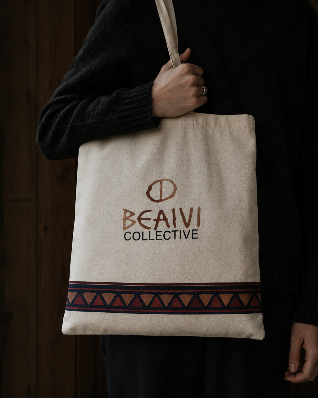 Beaivi Collective canvas bag