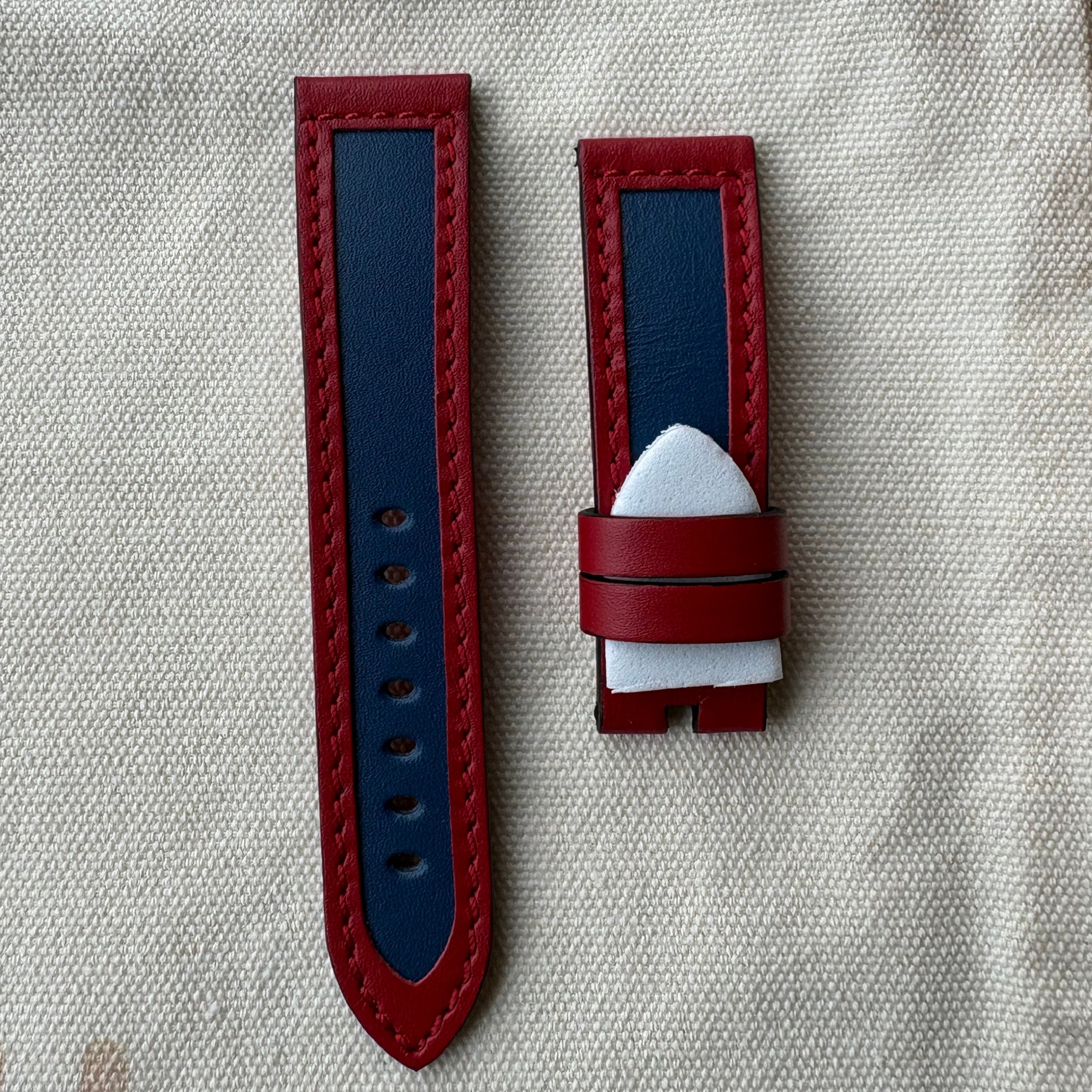 Beaivi Sápmi Strap – Red / Blue