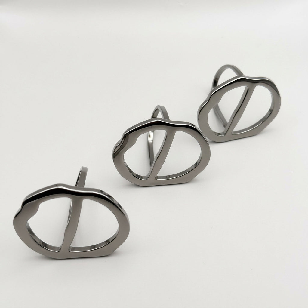 Beaivi – Stainless Steel Shawl Ring