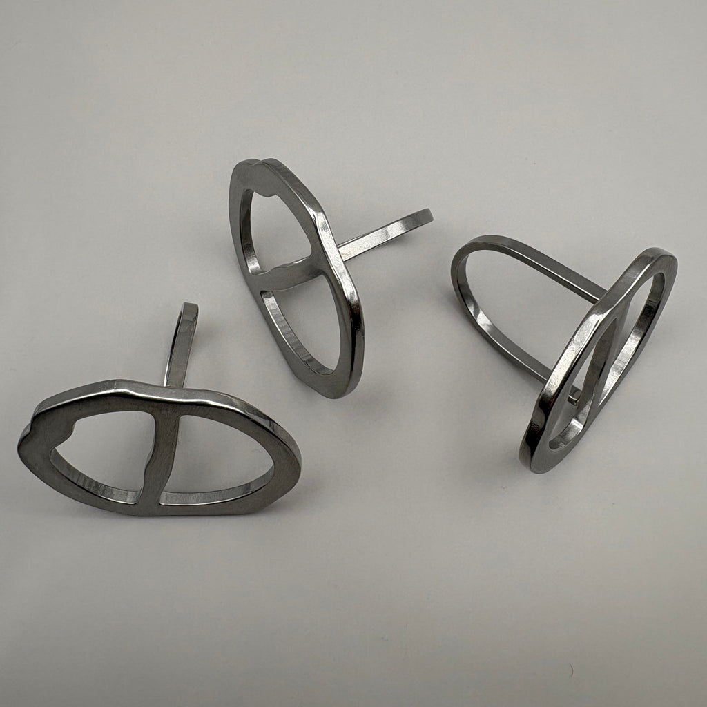 Beaivi – Stainless Steel Shawl Ring