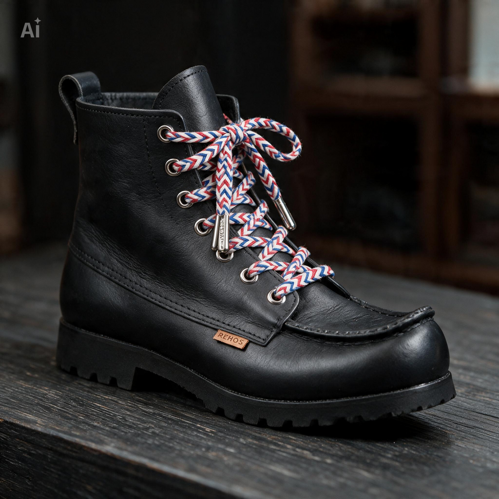 Beaivi Bárggeš Series – Almmáiolbmo Premium Shoelaces